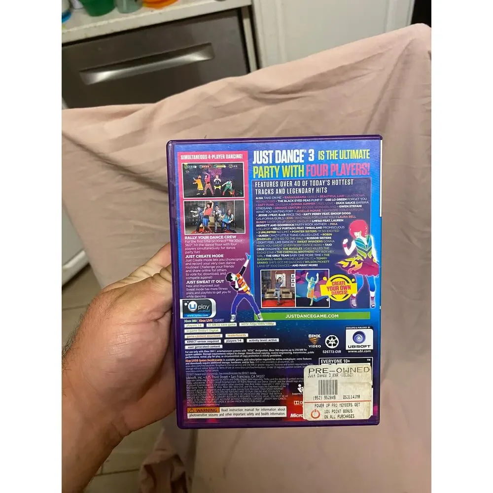 Just Dance 3 (Microsoft Xbox 360, 2011)